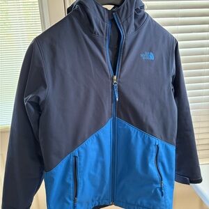The North Face Men's Blue and Gray Jacket